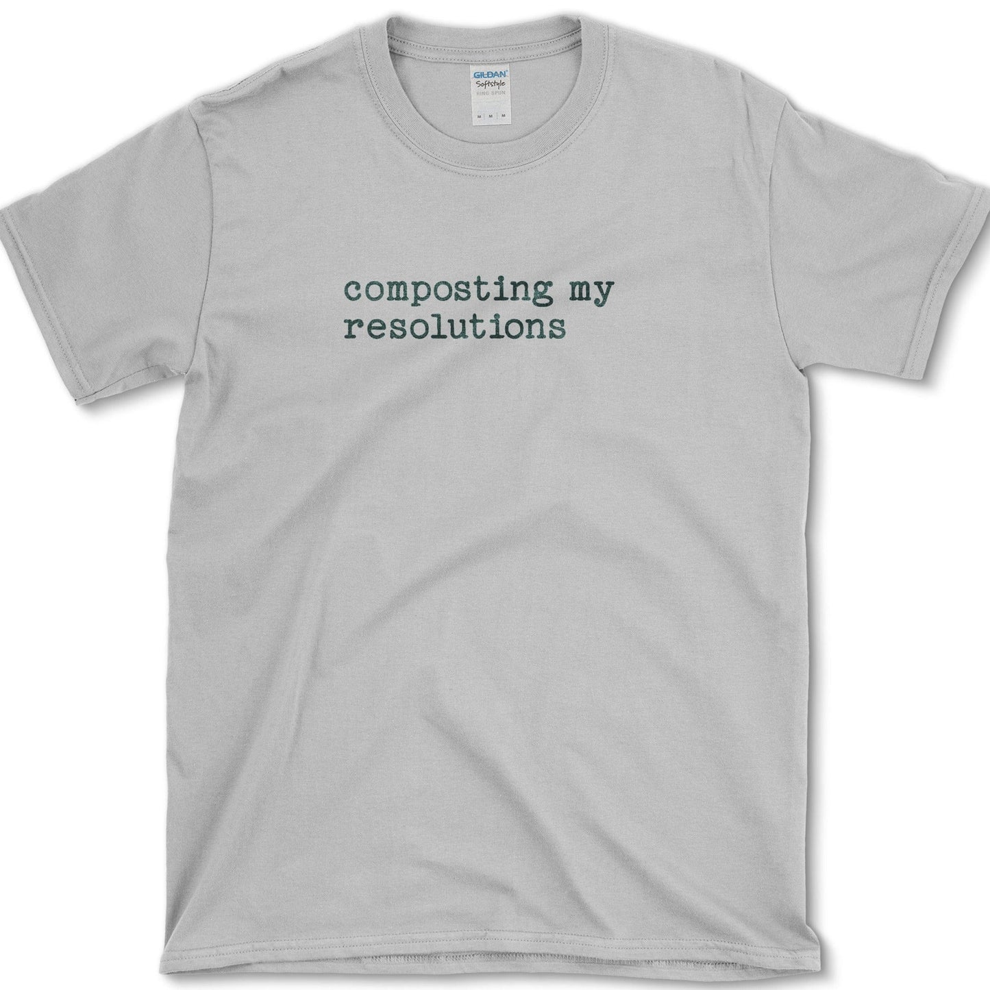Composting Resolutions T-Shirt Sport Grey / S Physical Item