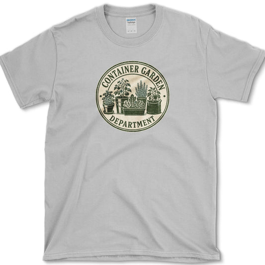 Container Garden Department T-Shirt S / Sport Grey Essential Tees