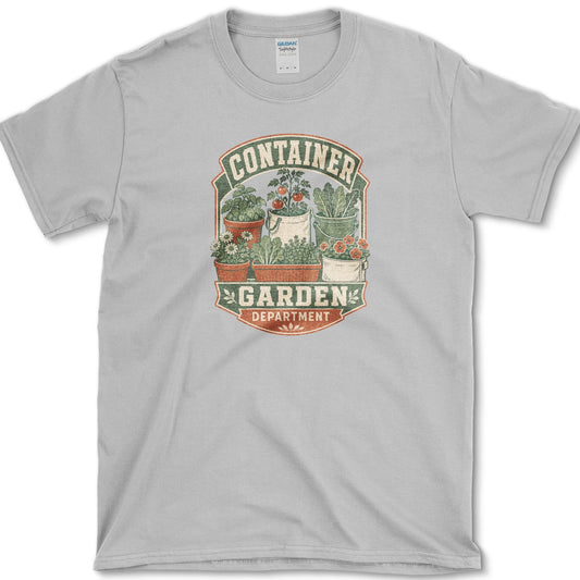 Container Garden Department T-Shirt S / Sport Grey Essential Tees