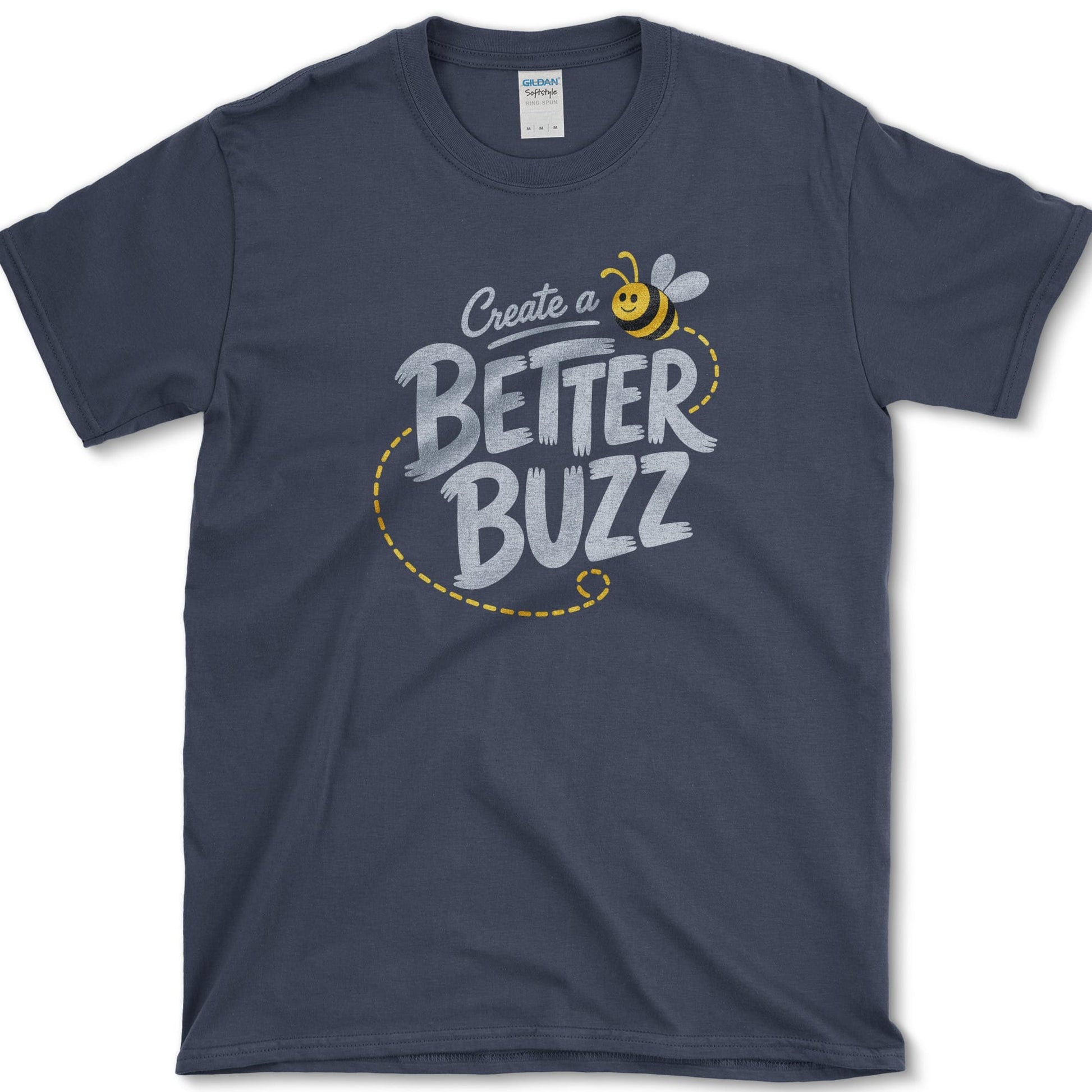 Create Better Buzz T-Shirt S / Navy Essential Tees