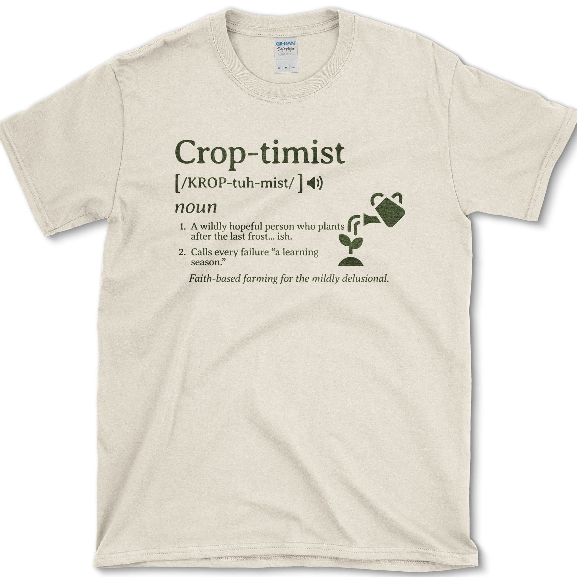 Crop-timist T-Shirt Physical Item