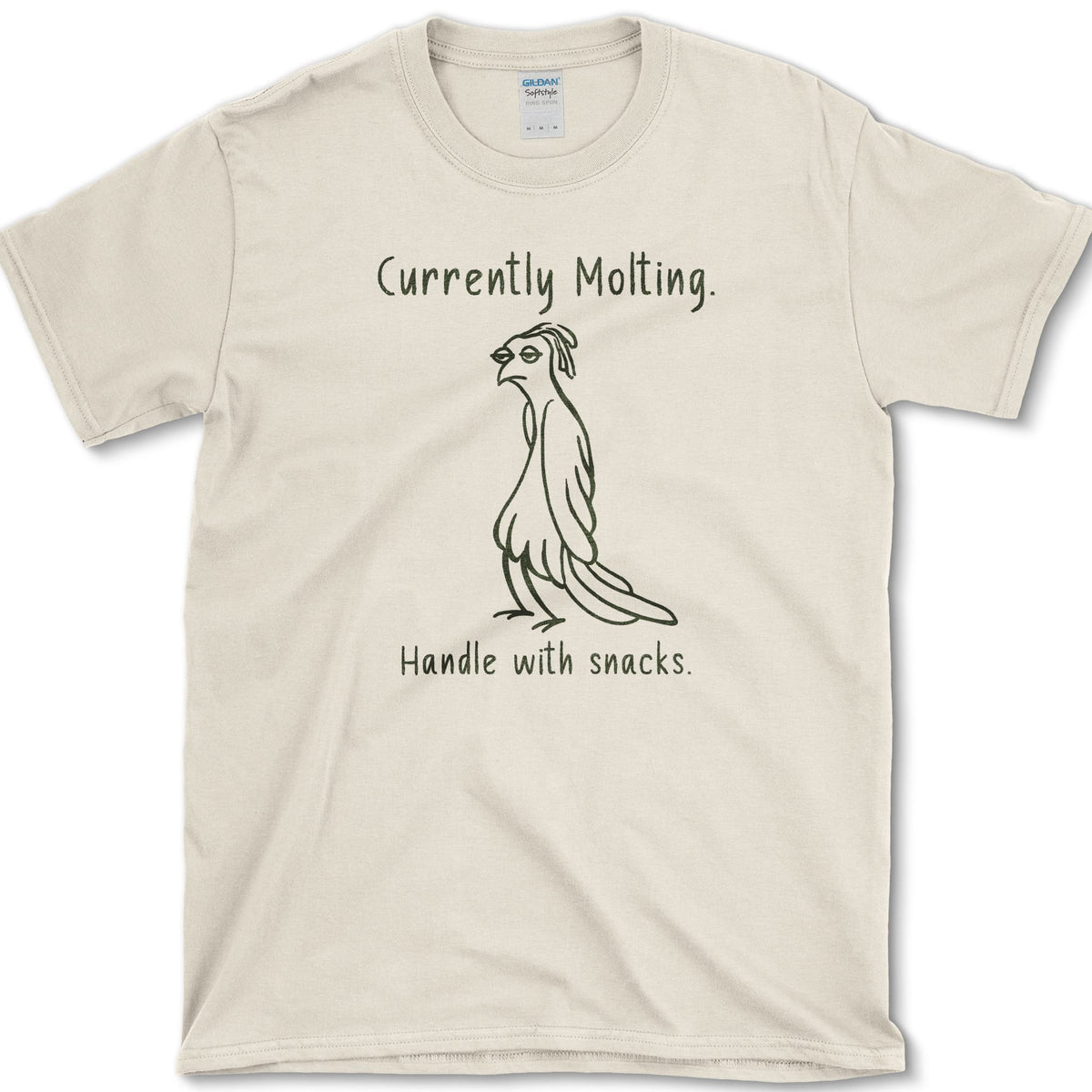 Currently Molting T-Shirt Natural / S Essential Tees