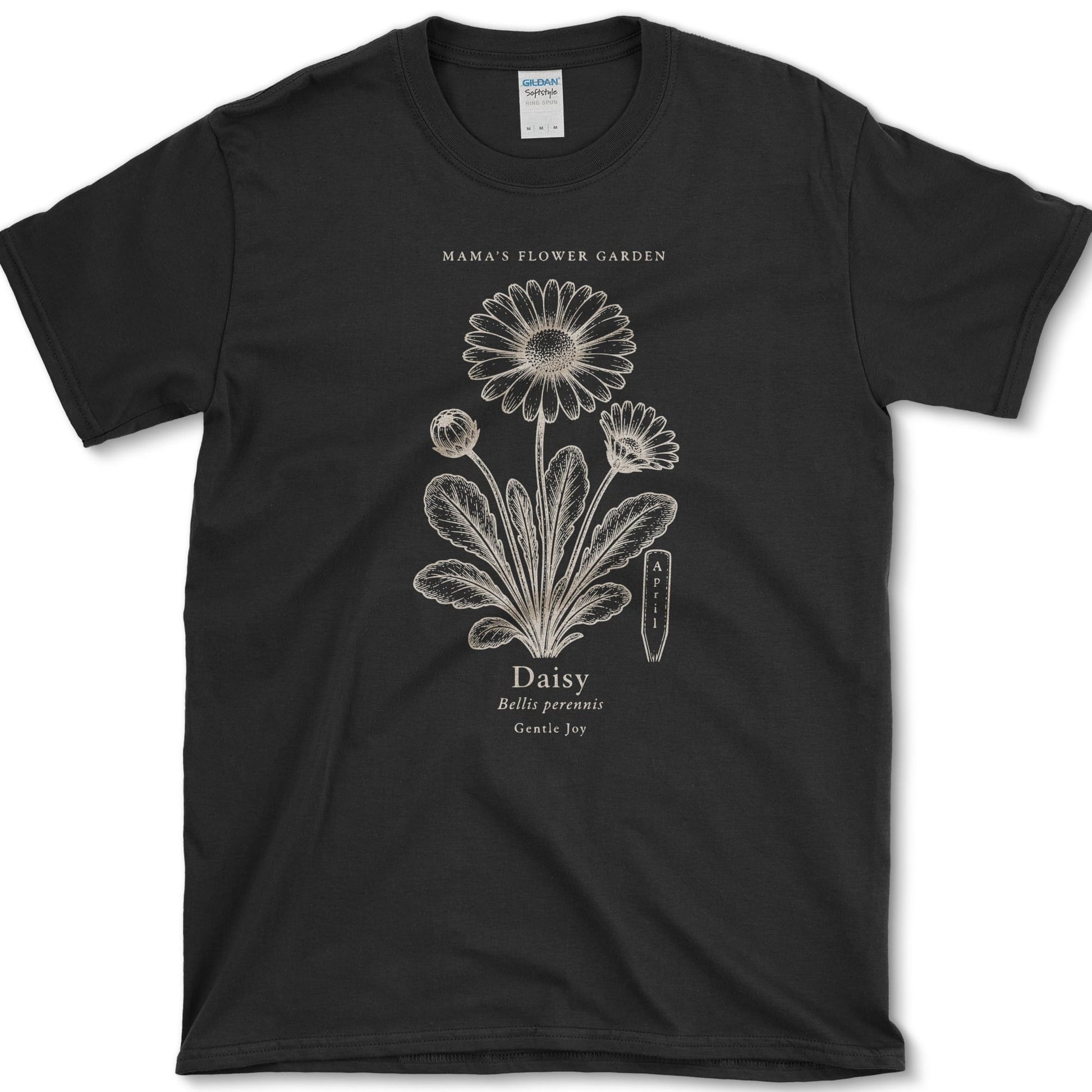 Daisy T-Shirt S / Black Essential Tees