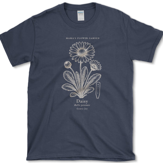 Daisy T-Shirt S / Navy Essential Tees