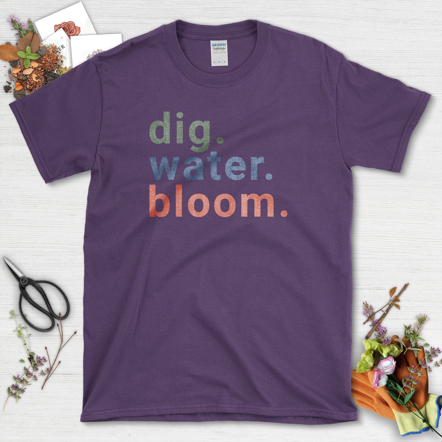 Dig Water Bloom Youth T-Shirt Youth T-Shirt / XS / Purple Physical Item