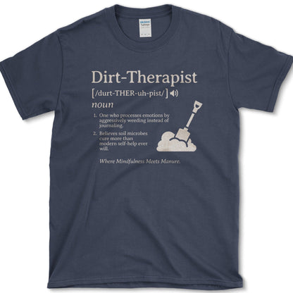 Dirt Therapist T-Shirt Essential Tees / S / Navy Physical Item