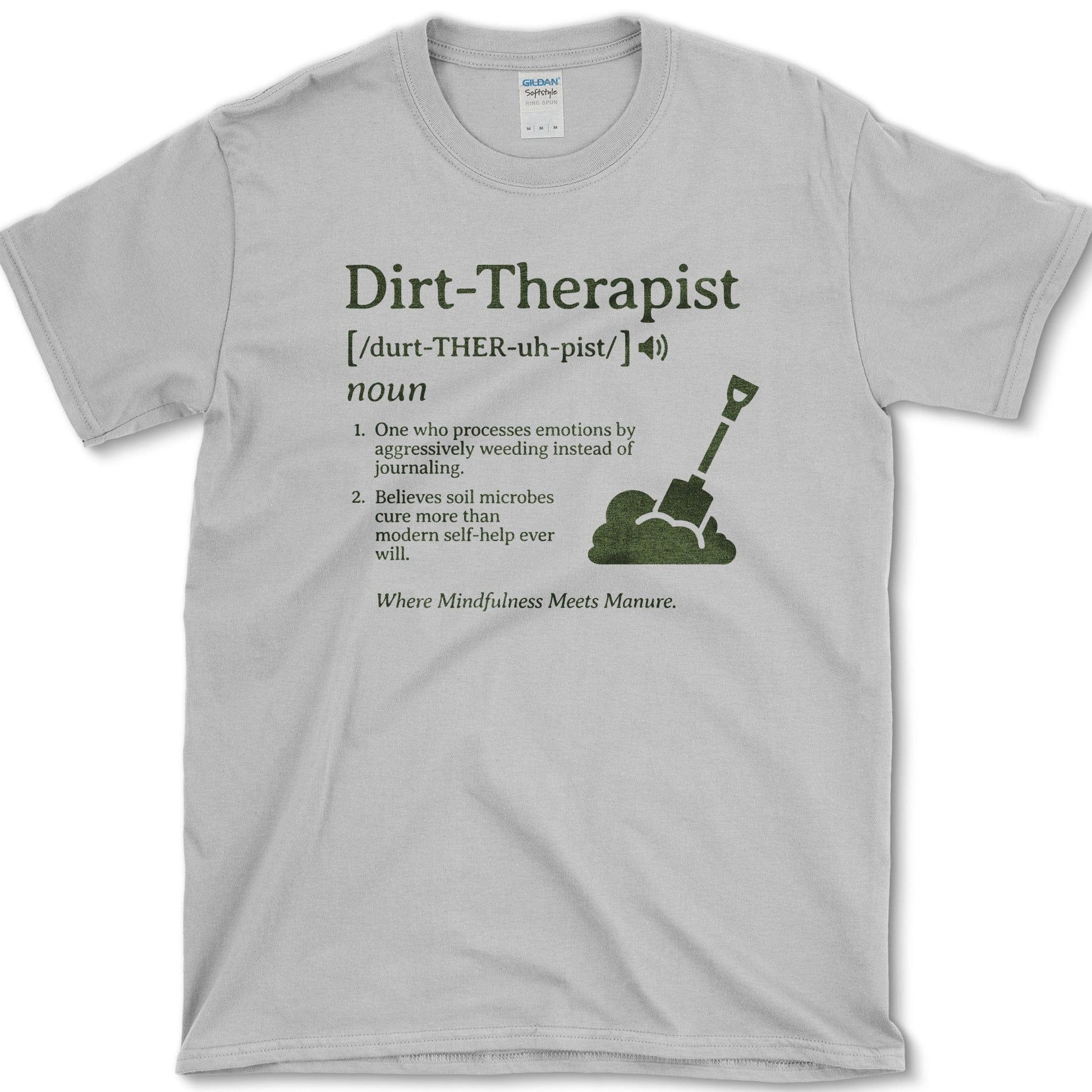 Dirt Therapist T-Shirt Essential Tees / S / Sport Grey Physical Item