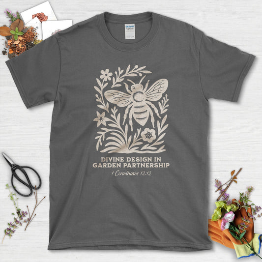Divine Partnership T-Shirt Dark Heather / S Essential Tees