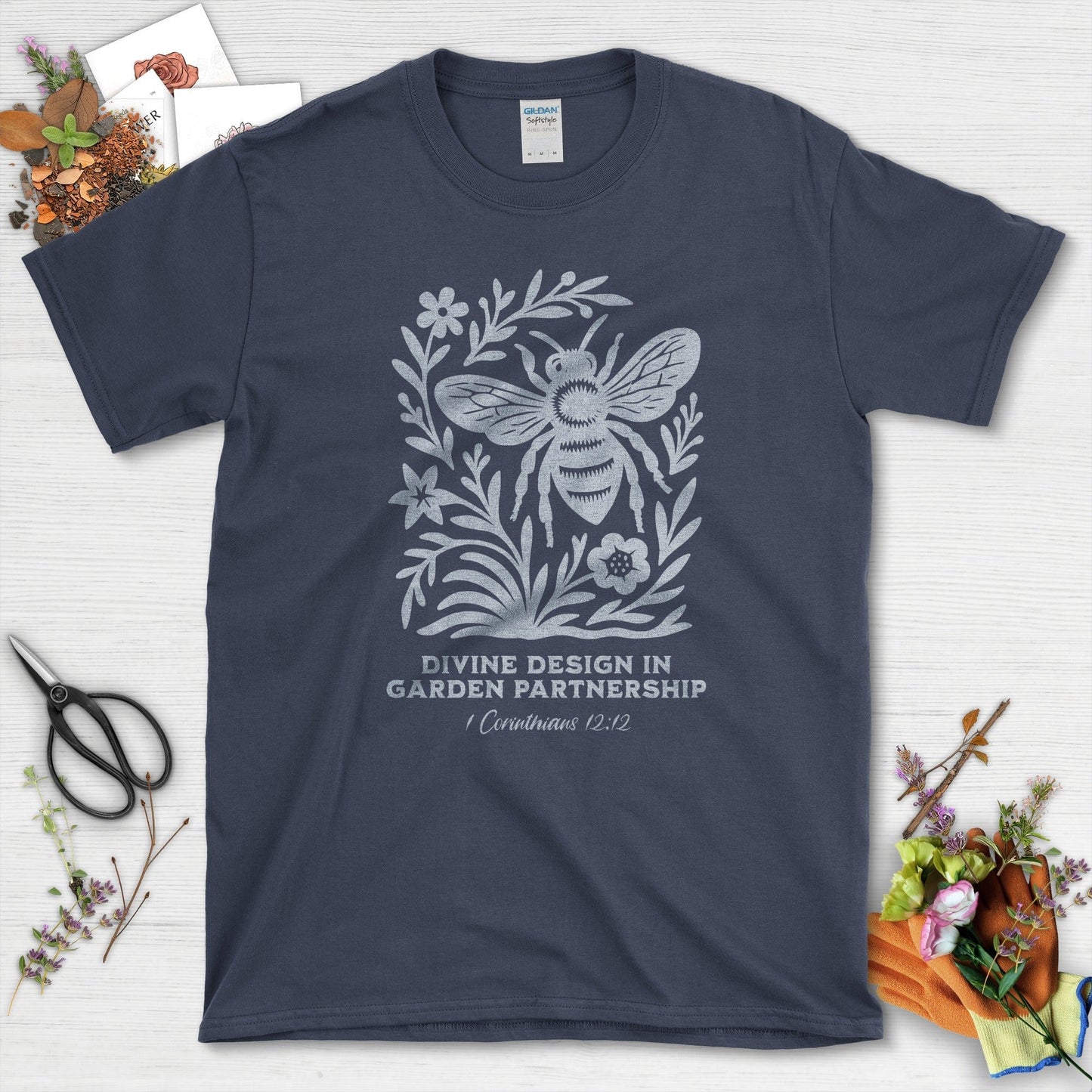 Divine Partnership T-Shirt Navy / S Essential Tees