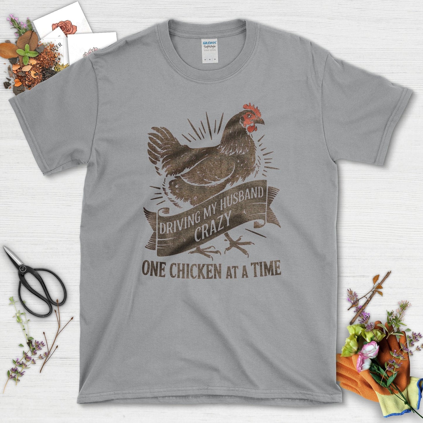 Driving My Husband Crazy T-Shirt Sport Grey / S T-Shirt