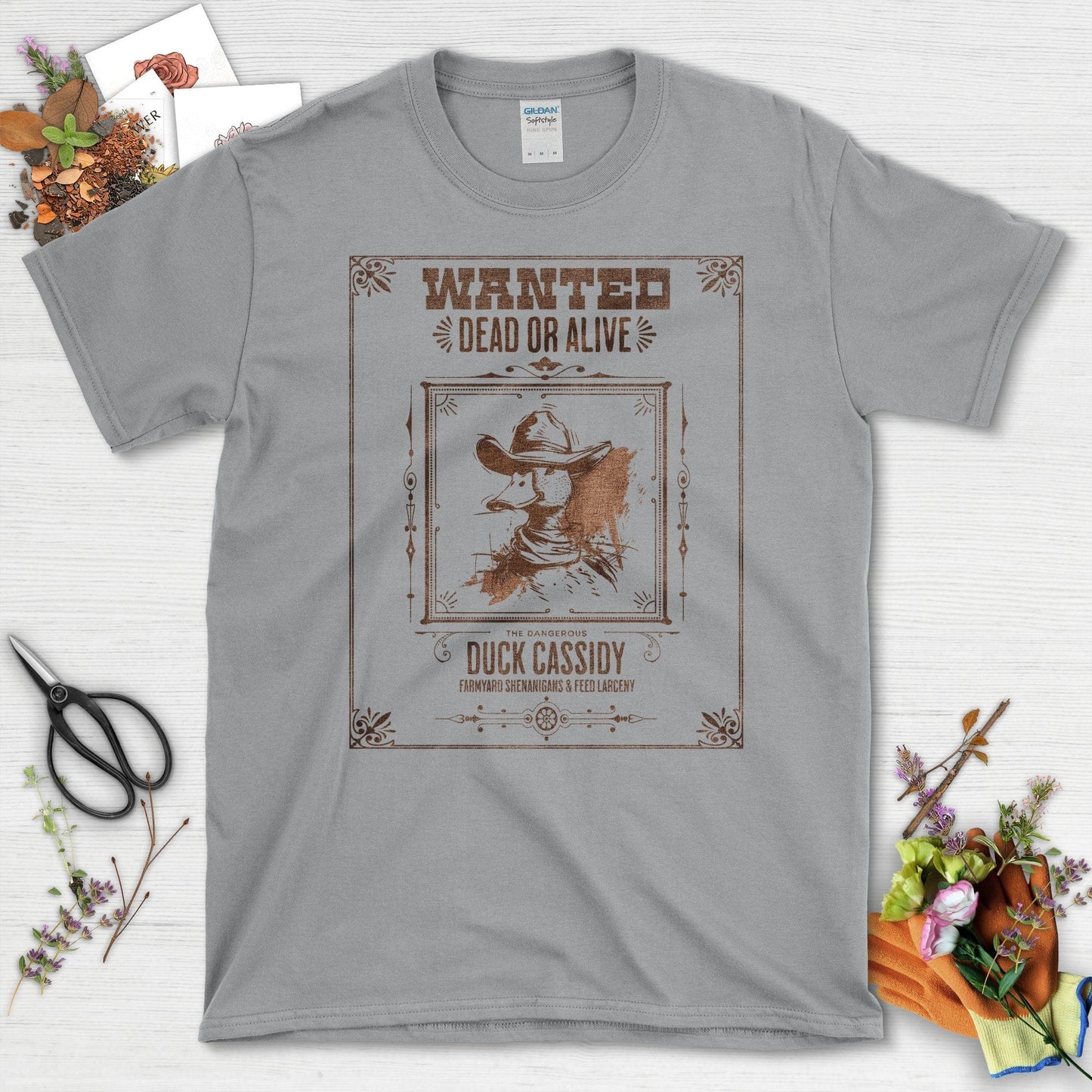 Duck Cassidy Dead or Alive T-Shirt Sport Grey / S T-Shirt