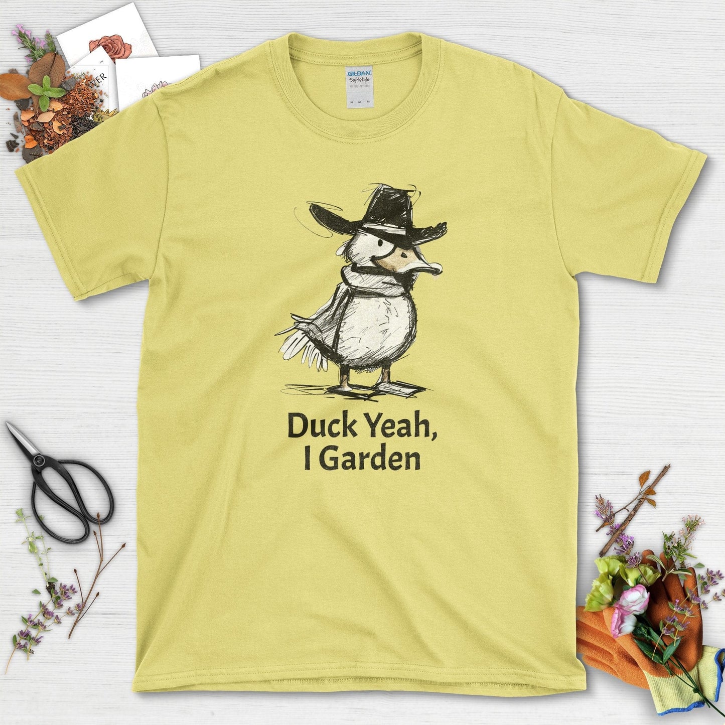 Duck Yeah I Garden T-Shirt Cornsilk / S T-Shirt