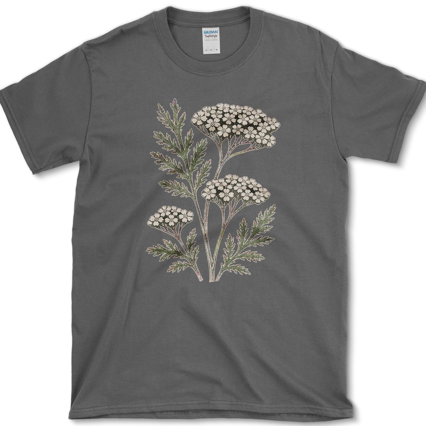 Yarrow design featuring yarrow artwork on a t-shirt