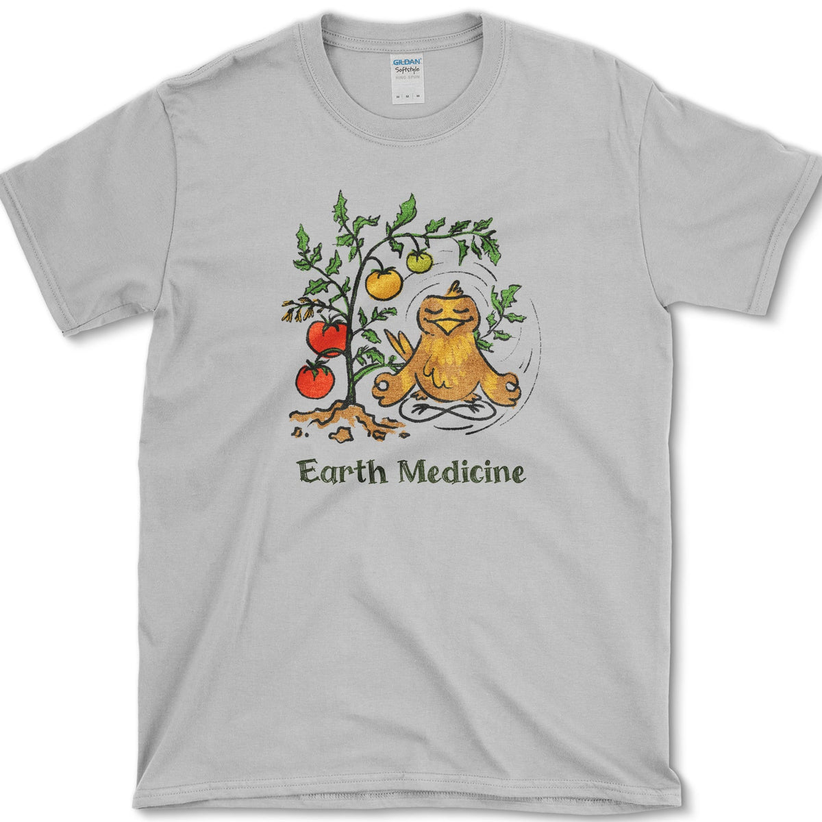 Earth Medicine Bird T-Shirt Sport Grey / S Essential Tees