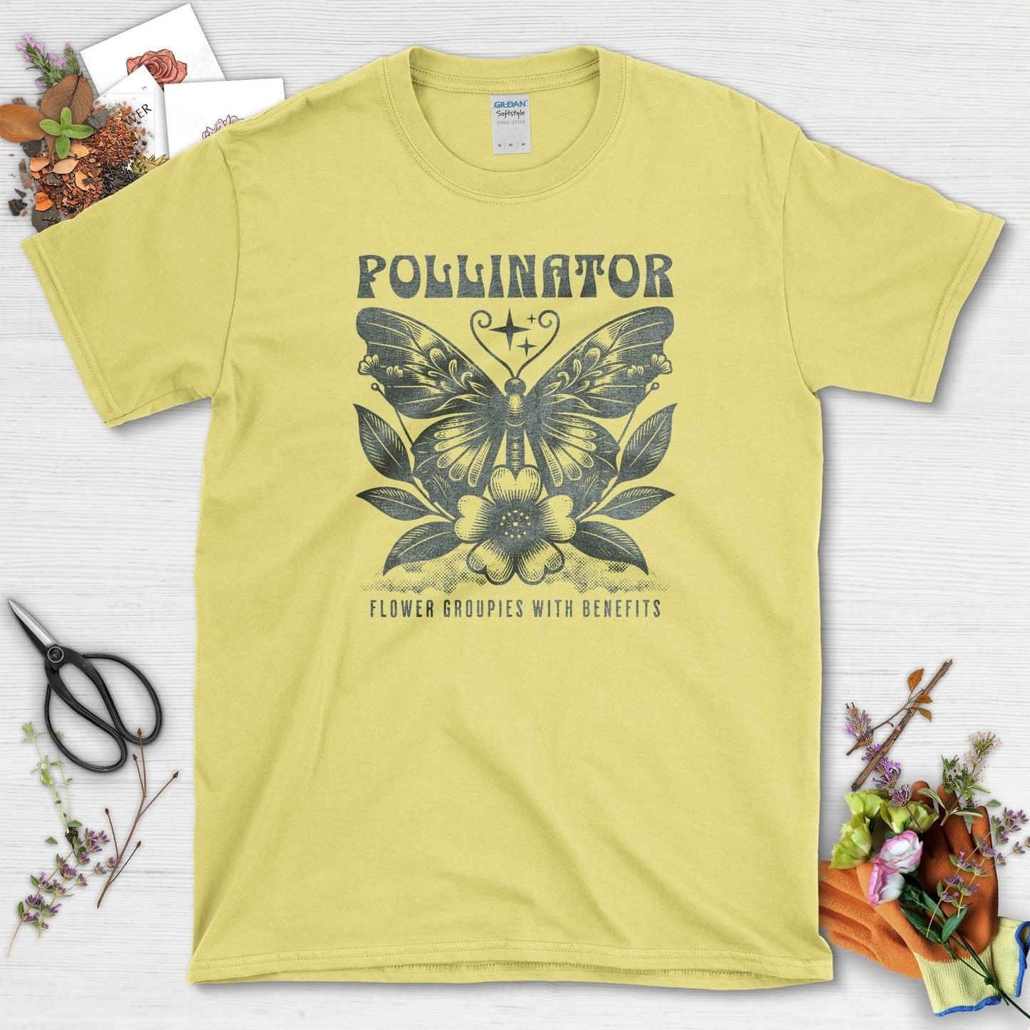 Eco-Friendly Pollinator T-Shirt Cornsilk / S T-Shirt