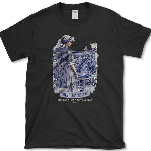 Eliza Lucas Pinckney T-Shirt Black / S Essential Tees