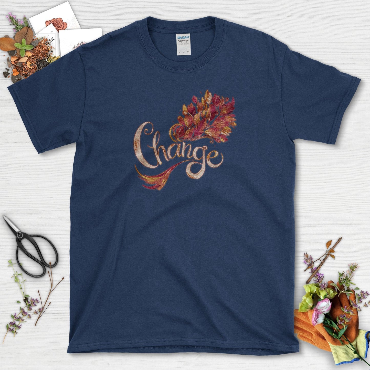 Embrace Change T-Shirt Navy / S T-Shirt