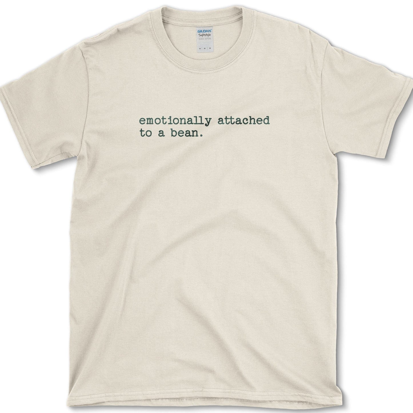 Emotionally Attached Bean T-Shirt Natural / S Essential Tees