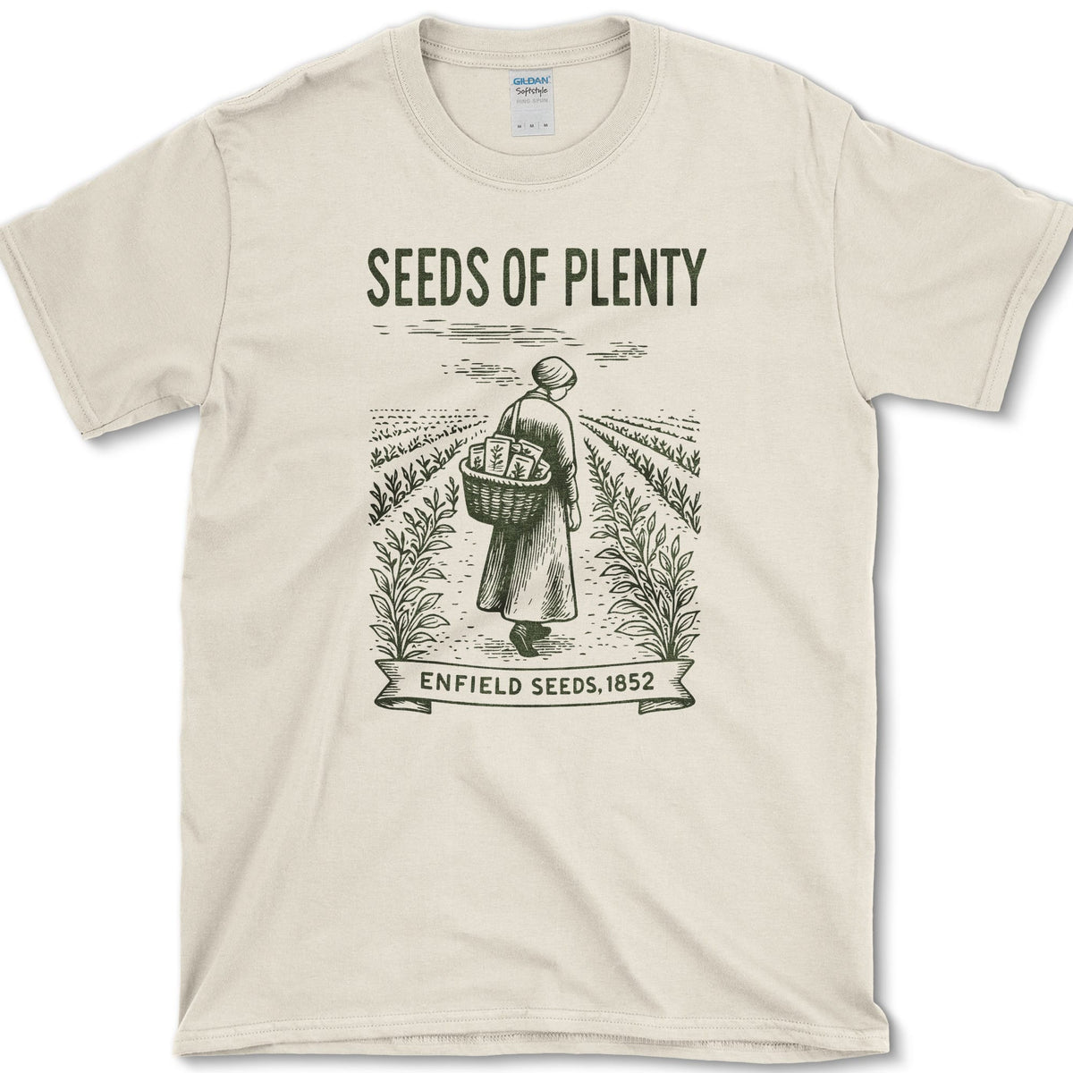 Enfield Seeds of Plenty T-Shirt Natural / S Essential Tees