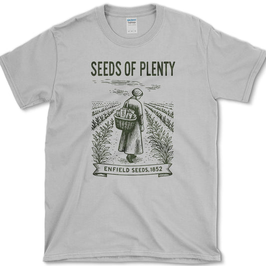 Enfield Seeds of Plenty T-Shirt Sport Grey / S Essential Tees