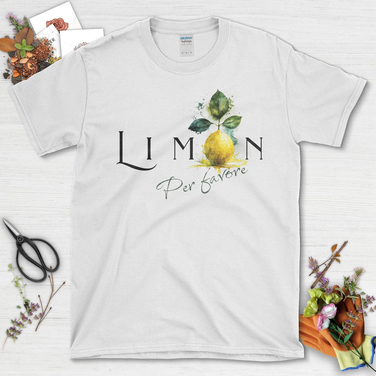 Enjoy a Slice of Lemon Art on Your Stylish T-Shirt White / S T-Shirt