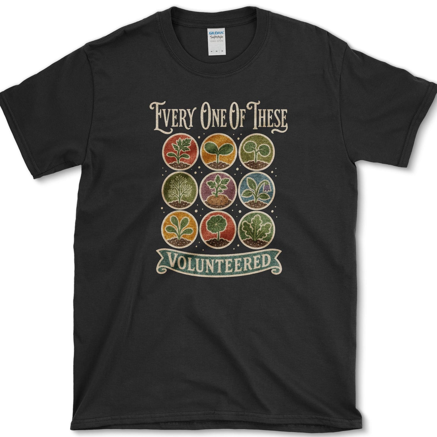 Every One Volunteered T-Shirt Black / S Essential Tees