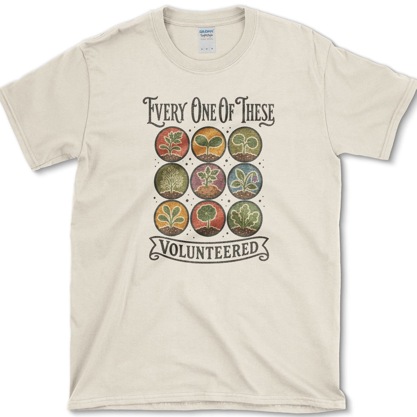 Every One Volunteered T-Shirt Natural / S Essential Tees