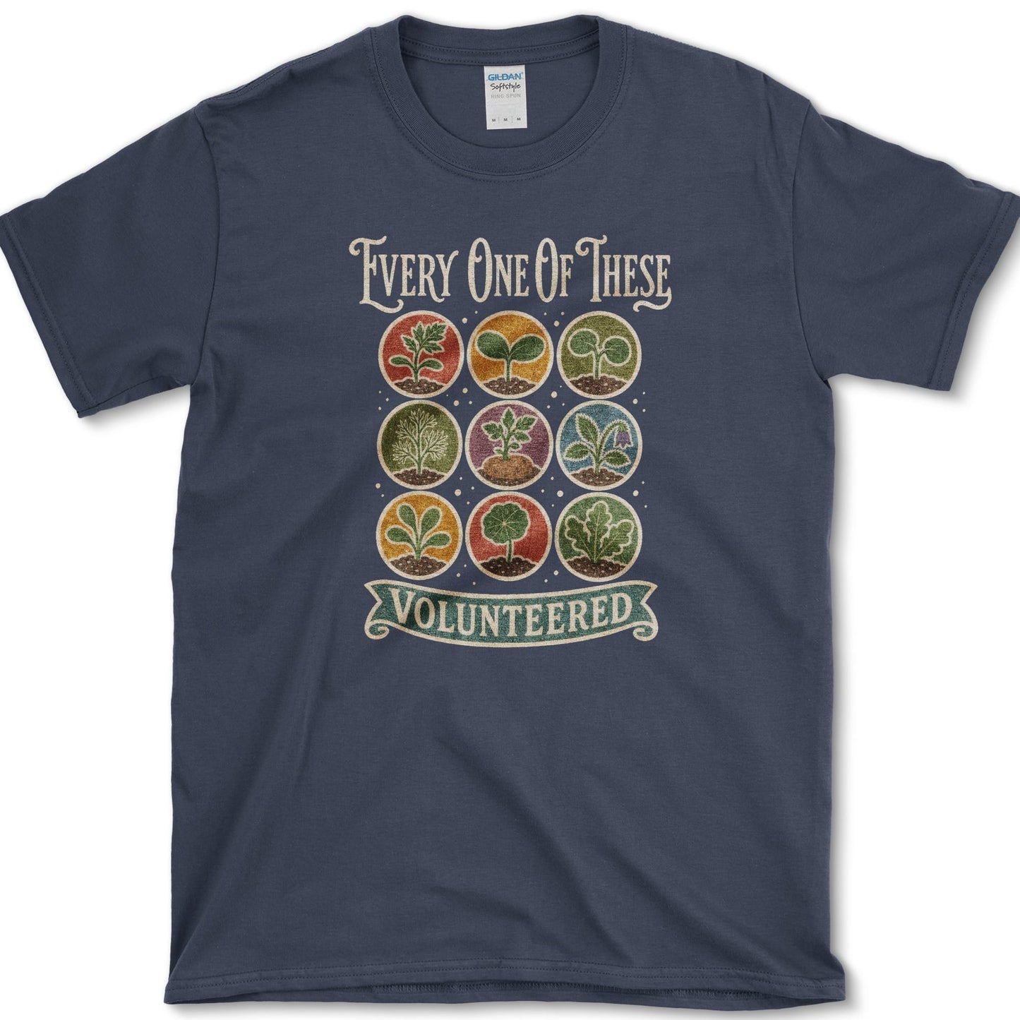 Every One Volunteered T-Shirt Navy / S Essential Tees