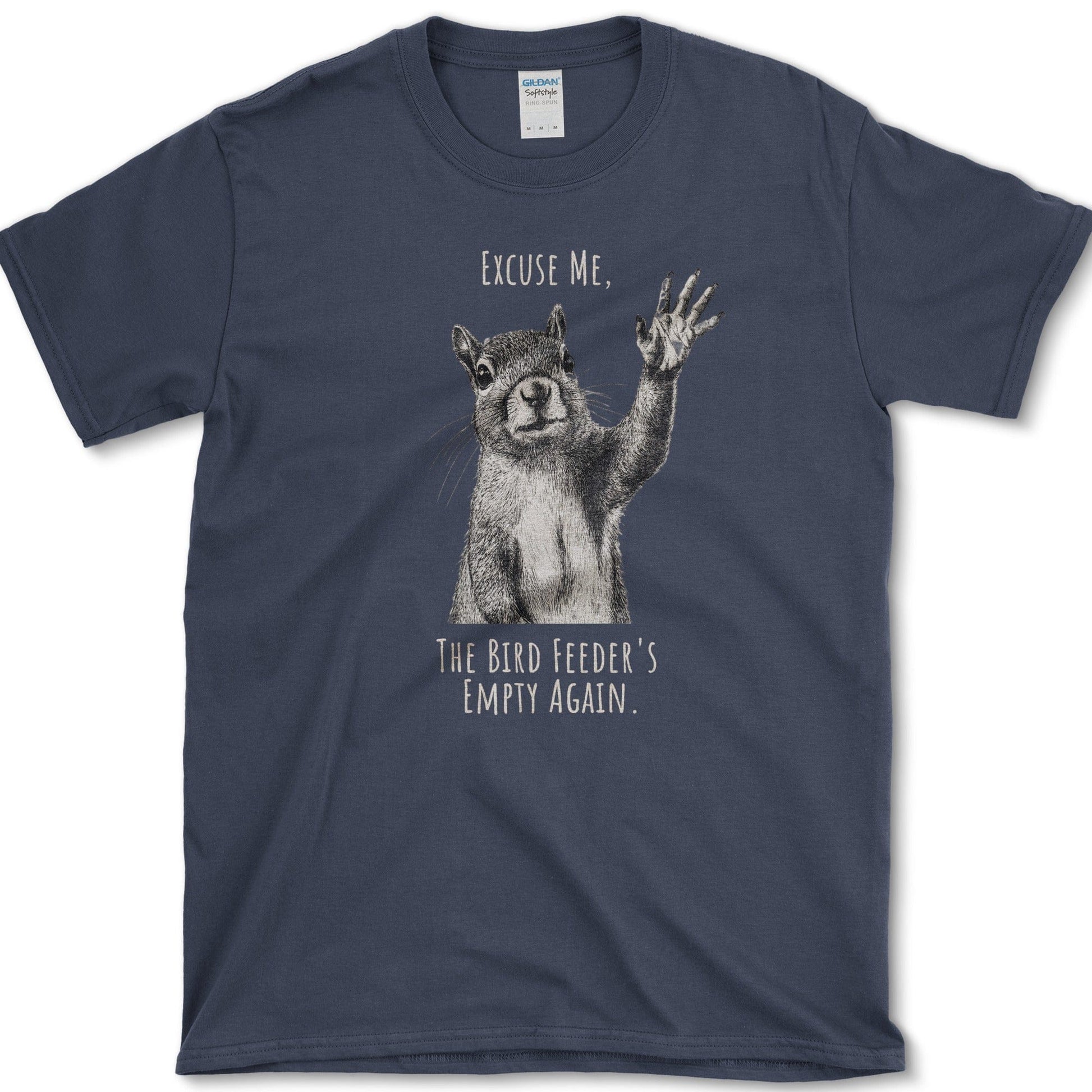 Excuse Me, Bird Feeder's Empty T-Shirt Navy / S Essential Tees