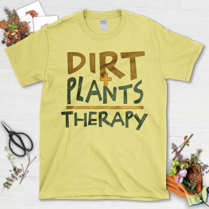 Experience Dirt Plants Therapy Comfort with This T-Shirt Cornsilk / S T-Shirt