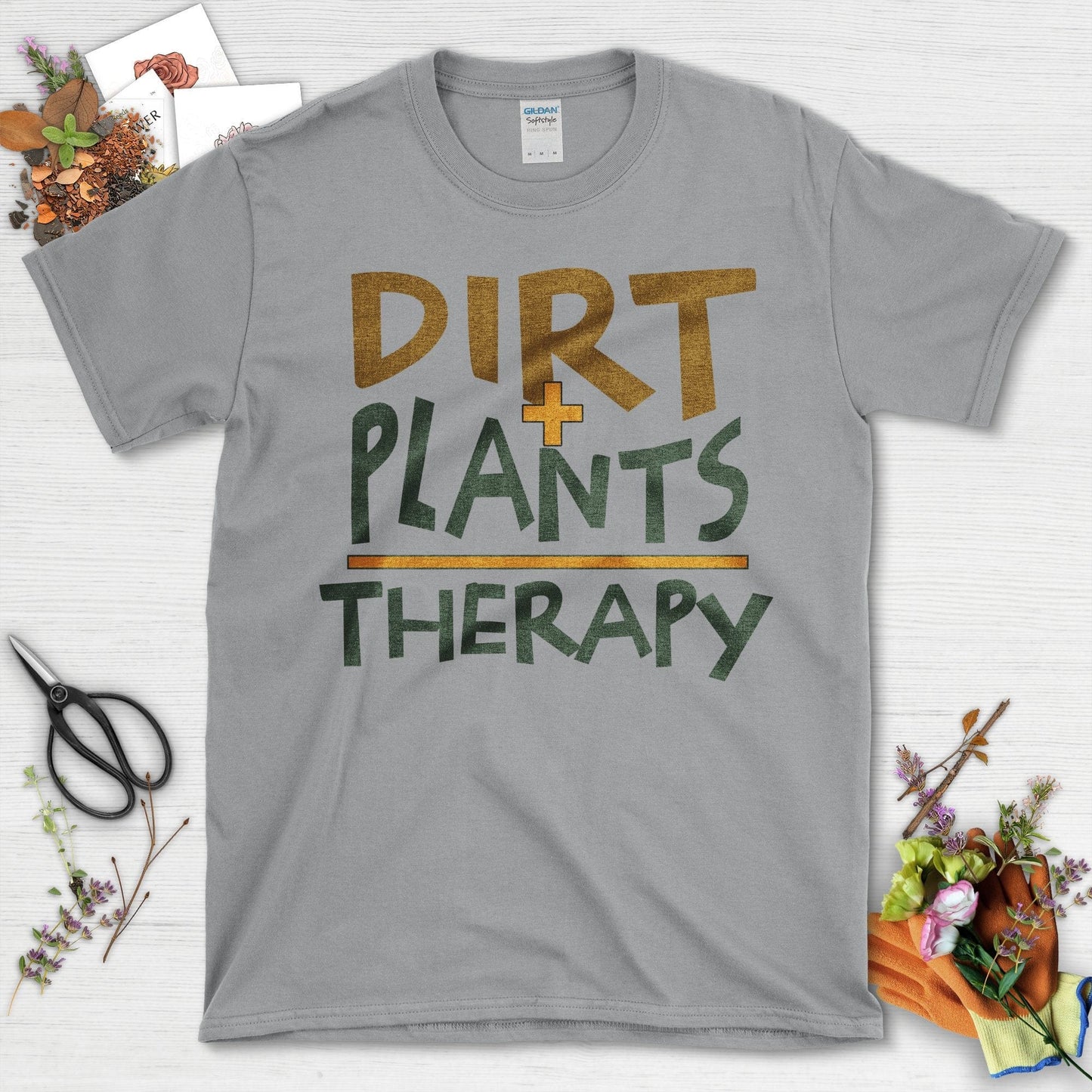 Experience Dirt Plants Therapy Comfort with This T-Shirt Sport Grey / S T-Shirt