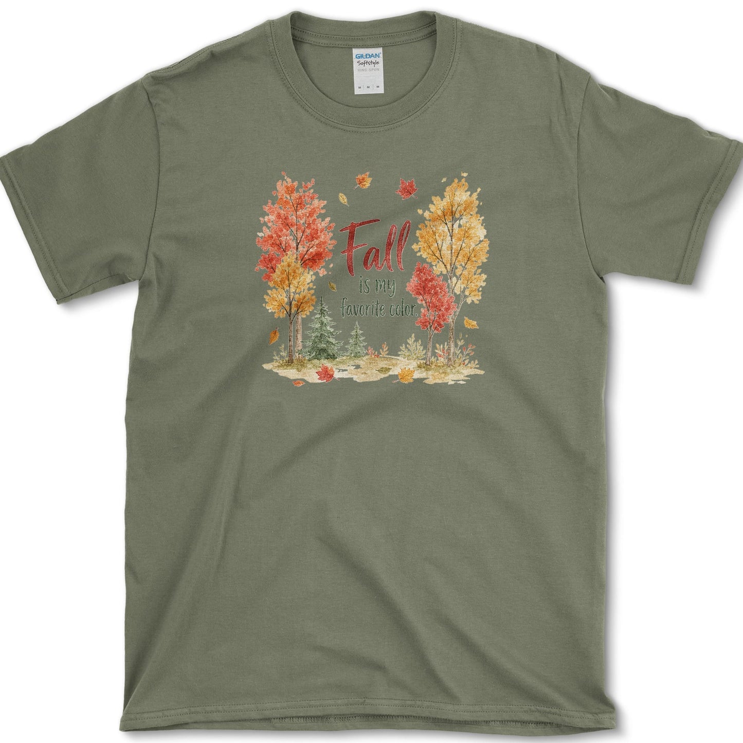 Fall Favorite Color T-Shirt Military Green / S Essential Tees