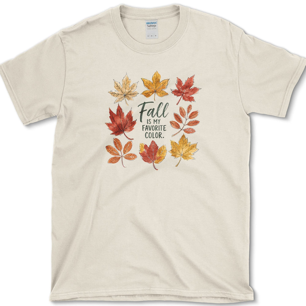 Fall Favorite Color T-Shirt Natural / S Essential Tees
