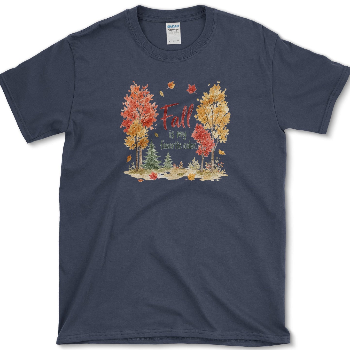 Fall Favorite Color T-Shirt Navy / S Essential Tees