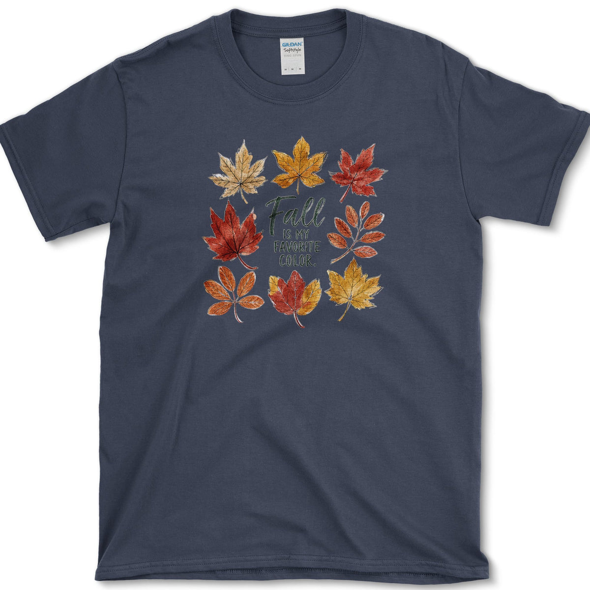 Fall Favorite Color T-Shirt Navy / S Essential Tees