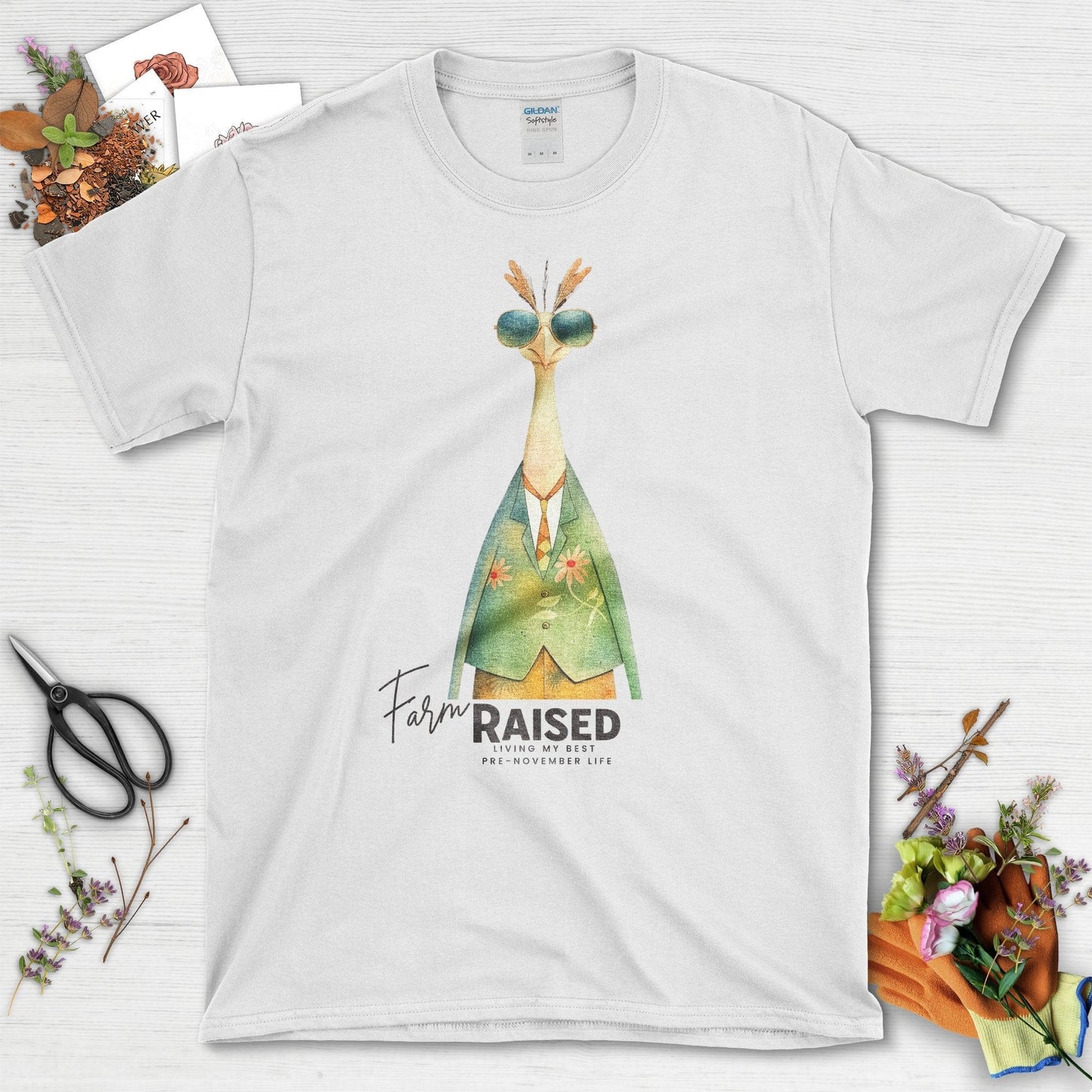 Farm Raised In Style T-Shirt White / S T-Shirt