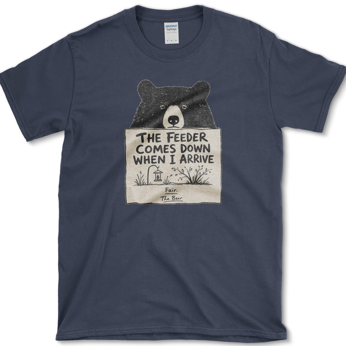 Feeder Comes Down T-Shirt Navy / S Essential Tees