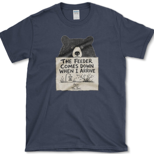 Feeder Comes Down T-Shirt Navy / S Essential Tees