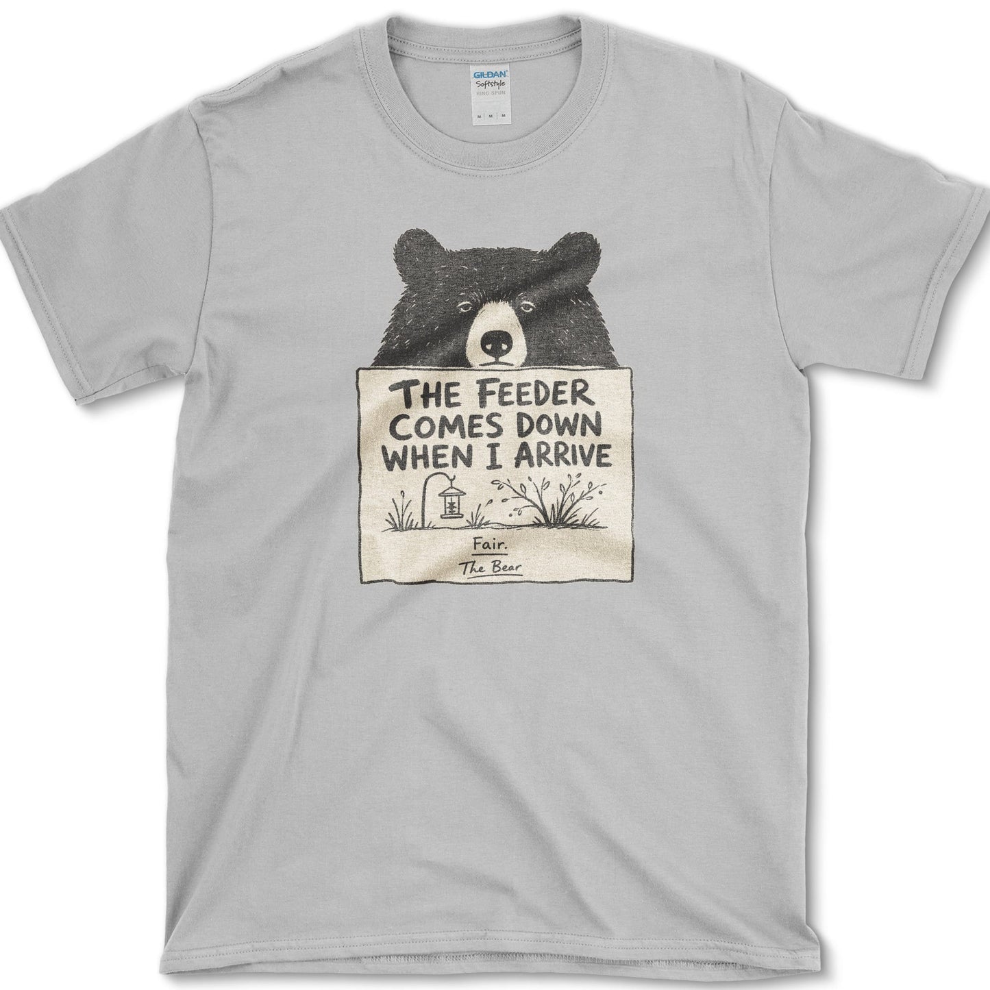 Feeder Comes Down T-Shirt Sport Grey / S Essential Tees