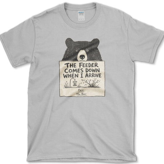 Feeder Comes Down T-Shirt Sport Grey / S Essential Tees