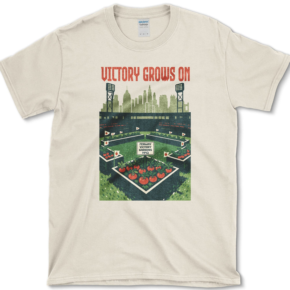 Fenway Victory Gardens T-Shirt Natural / S Essential Tees