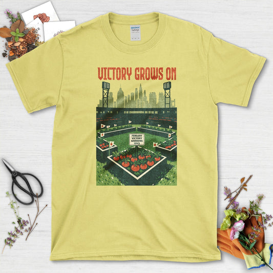 Fenway Victory Gardens T-Shirt T-Shirts / S / Cornsilk Physical Item