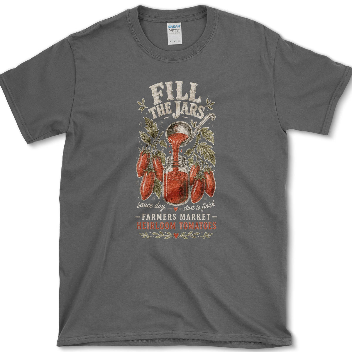 Fill The Jars T-Shirt S / Dark Heather Essential Tees