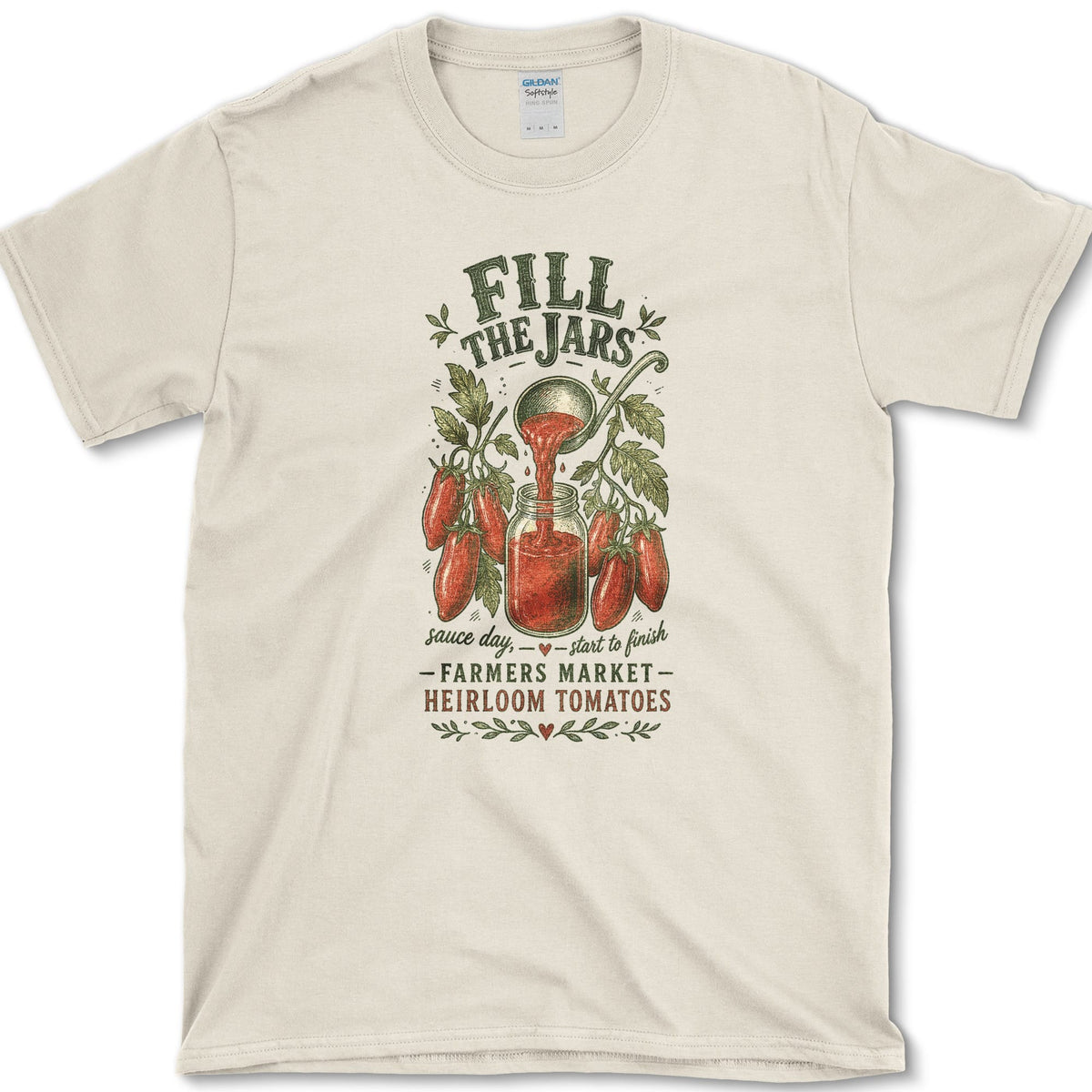 Fill The Jars T-Shirt S / Natural Essential Tees