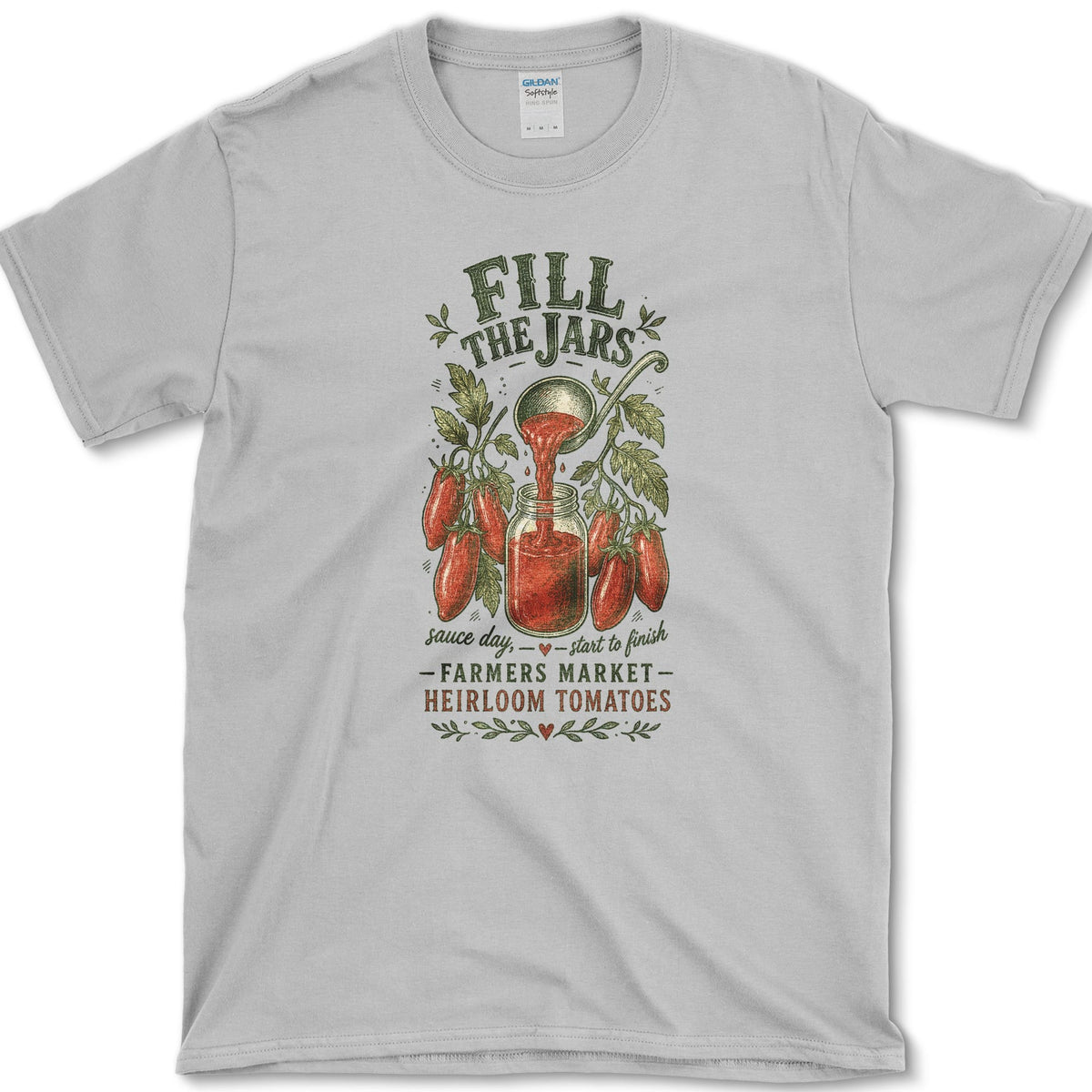 Fill The Jars T-Shirt S / Sport Grey Essential Tees