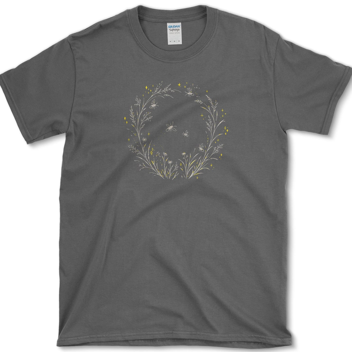 Fireflies T-Shirt Dark Heather / S Essential Tees
