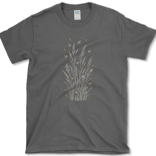 Fireflies T-Shirt Dark Heather / S Essential Tees