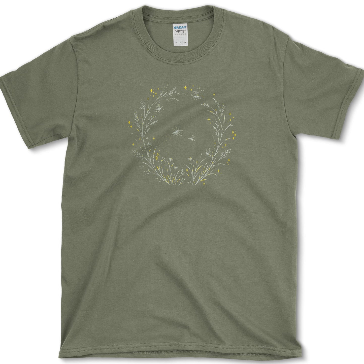 Fireflies T-Shirt Military Green / S Essential Tees