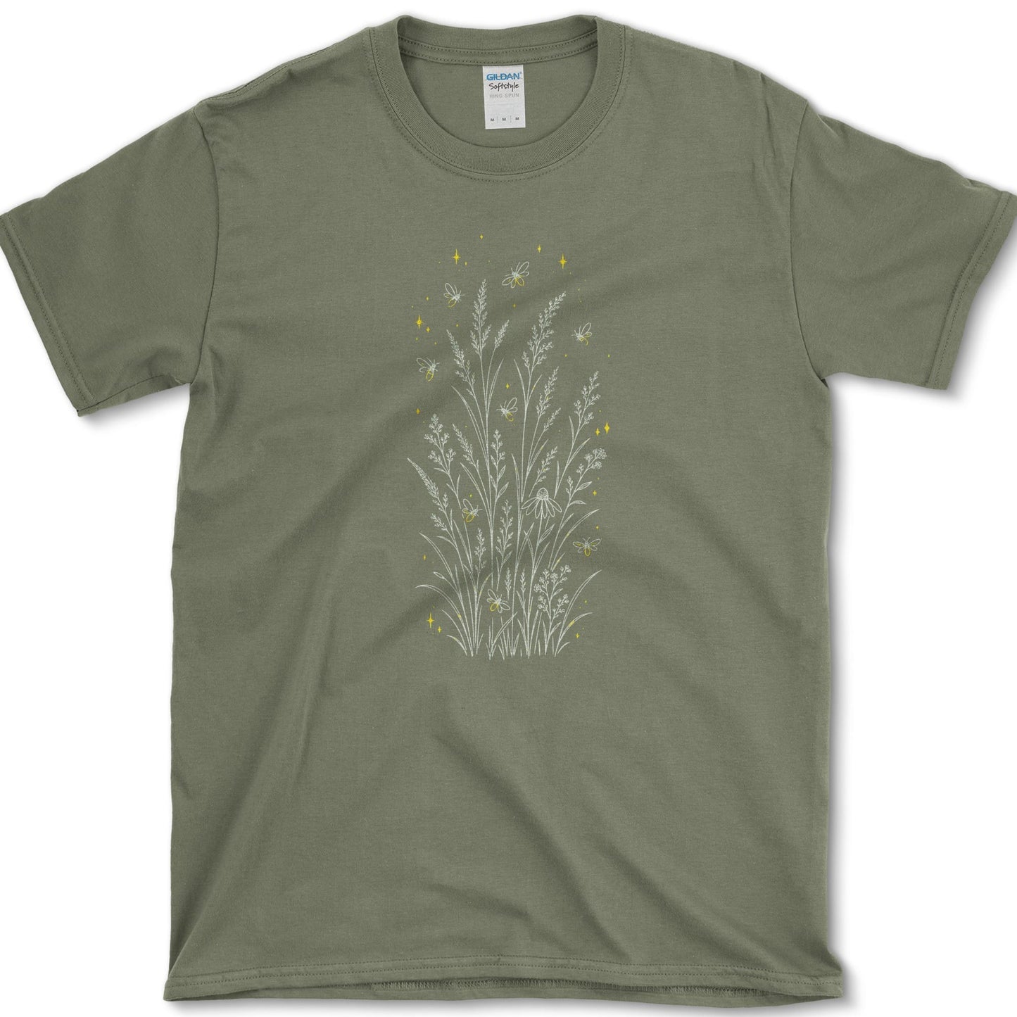 Fireflies T-Shirt Military Green / S Essential Tees