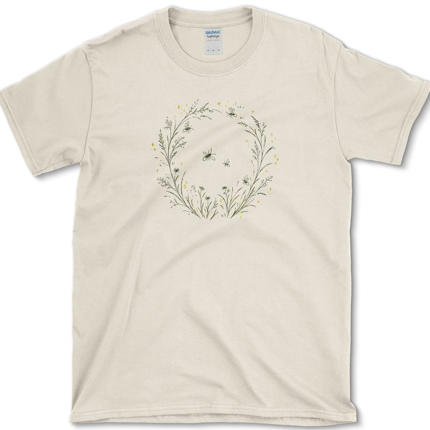 Fireflies T-Shirt Natural / S Essential Tees